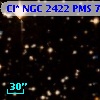 Cl* NGC 2422    PMS      77