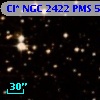 Cl* NGC 2422    PMS      53