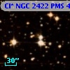 Cl* NGC 2422    PMS      43