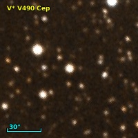 V* V490 Cep