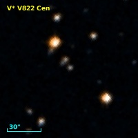 V* V822 Cen