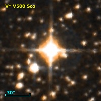 V* V500 Sco